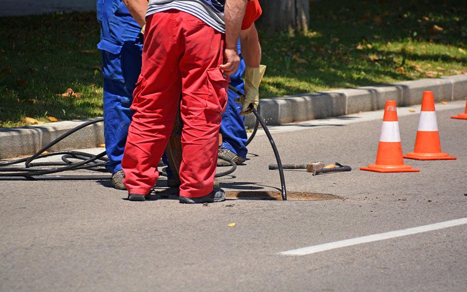 travaux assainissement Samoreau
