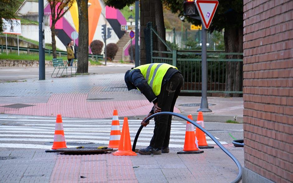 travaux assainissement Samoreau